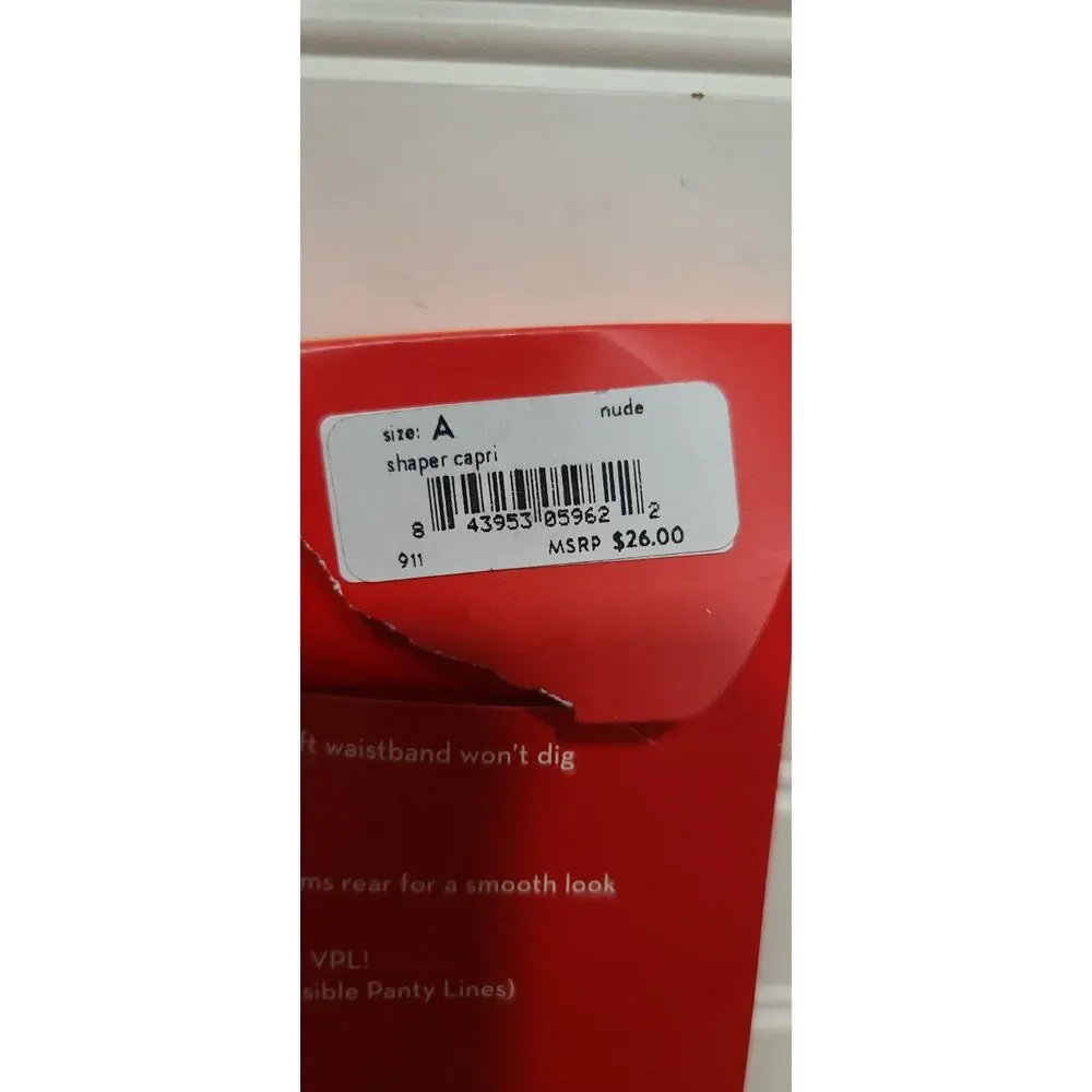Spanx The Original Footless Pantyhose Nude Size A NWT